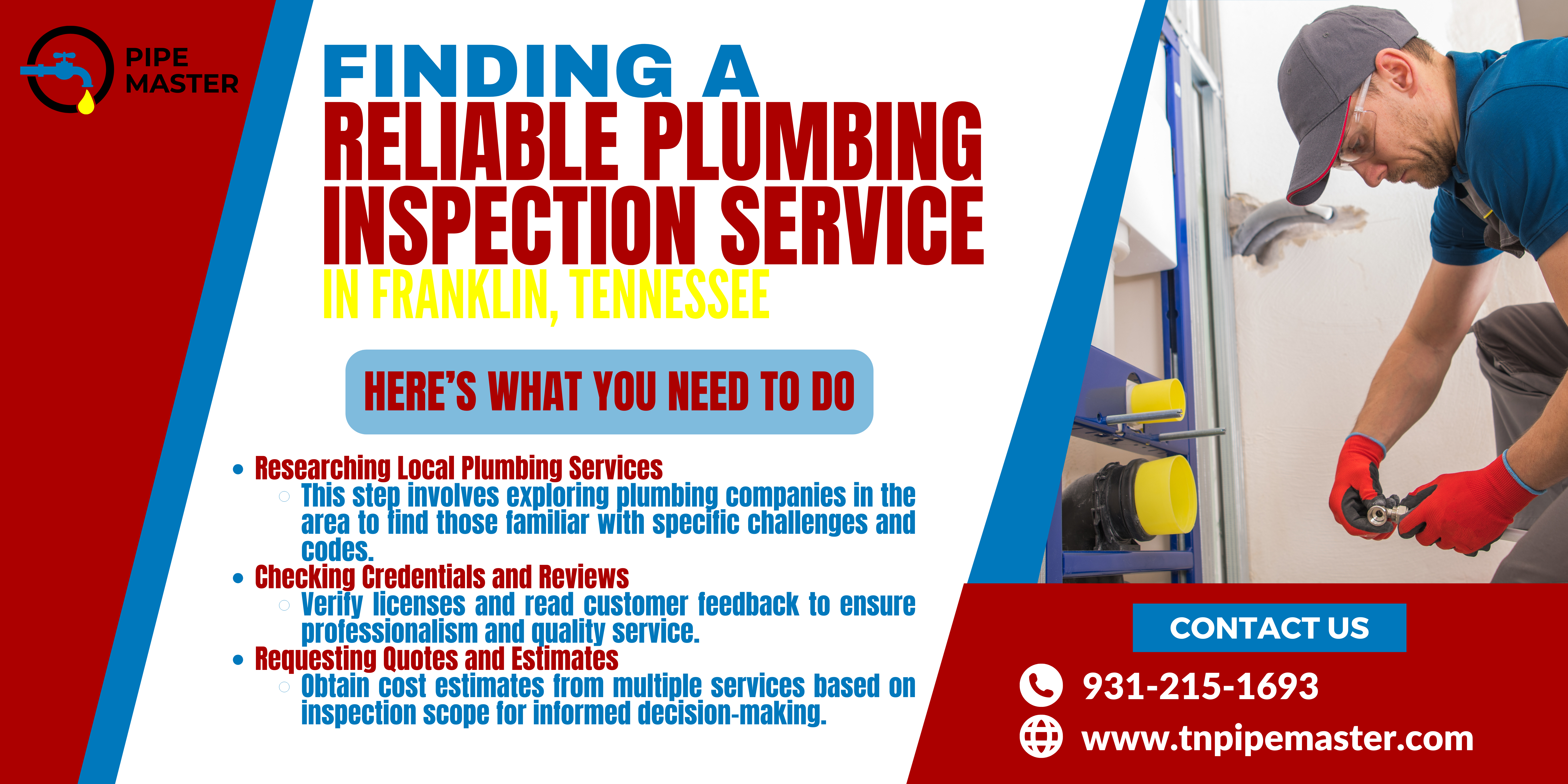 Signs You Need a Plumbing Inspection